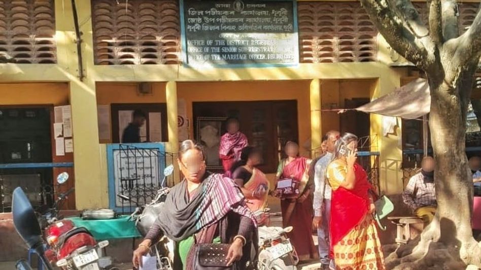Absence of marriage officer leaves couples stranded in Assam's Dhubri Absence of marriage officer leaves couples stranded in Assam's Dhubri