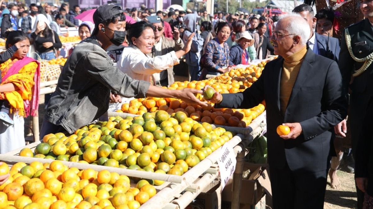 Manipur Governor inaugurates 18th state-level orange festival in Tamenglong