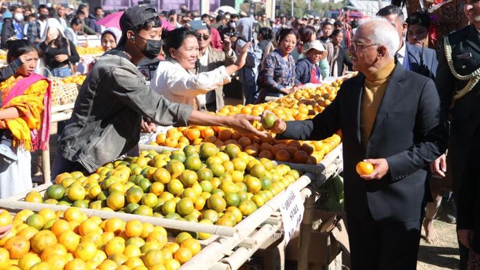 Manipur Governor inaugurates 18th state-level orange festival in Tamenglong