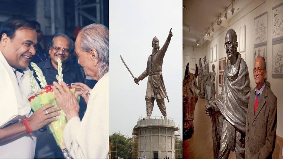 Master sculptor Ram Sutar, who shaped India’s iconic statues, including Lachit Barphukan in Guwahati, no more Master sculptor Ram Sutar, who shaped India’s iconic statues, including Lachit Barphukan in Guwahati, no more