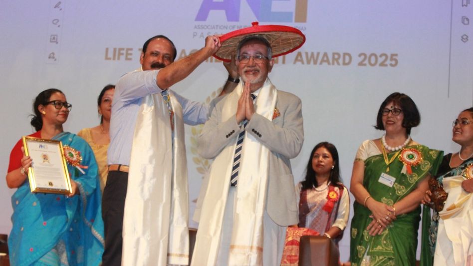 Assam: GNRC founder Dr Nomal Chandra Borah receives two national lifetime achievement awards Assam: GNRC founder Dr Nomal Chandra Borah receives two national lifetime achievement awards