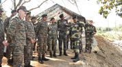 Indian Army officials visit Tripura, review security along Indo-Bangladesh border Indian Army officials visit Tripura, review security along Indo-Bangladesh border