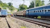 Train services disrupted following Rajdhani Express collision with elephant herd in Assam's Nagaon Train services disrupted following Rajdhani Express collision with elephant herd in Assam's Nagaon