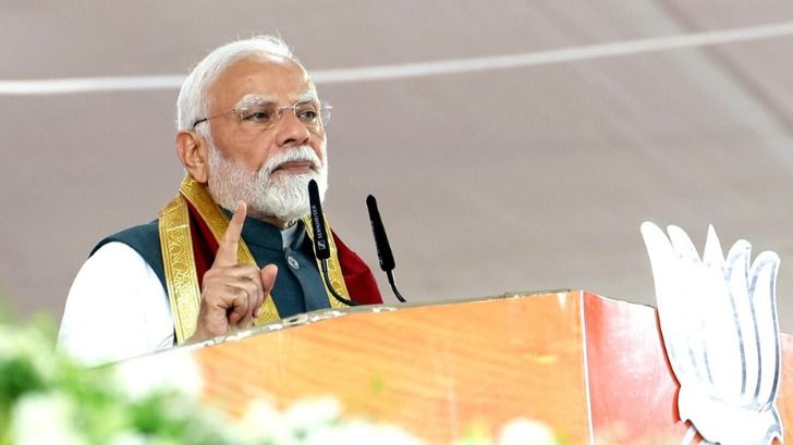 Low visibility forces PM Modi’s helicopter to abort landing in Taherpur, returns to Kolkata Airport