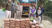 Tripura police seize cannabis worth Rs 15 lakh; driver absconds Tripura police seize cannabis worth Rs 15 lakh; driver absconds