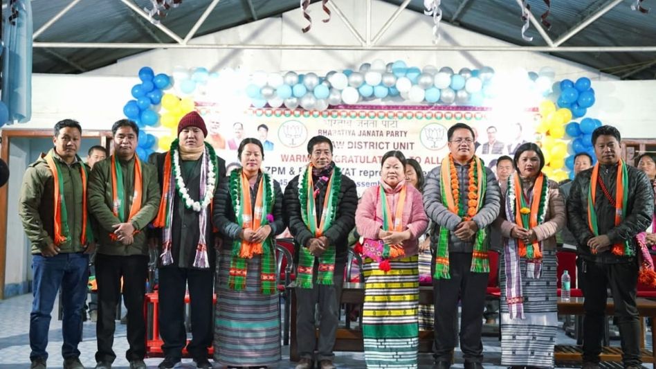 BJP sweeps Anjaw panchayat elections, women candidates secure emphatic mandate BJP sweeps Anjaw panchayat elections, women candidates secure emphatic mandate