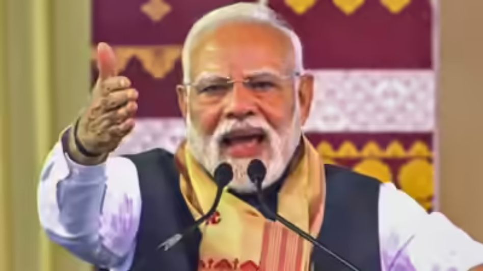 BJP correcting Congress’ decades-old mistakes in Assam: PM Modi BJP correcting Congress’ decades-old mistakes in Assam: PM Modi