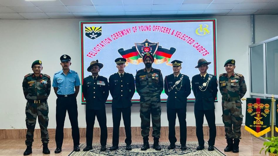 Assam Rifles honours 14 Manipur youths, celebrates new officers and cadets Assam Rifles honours 14 Manipur youths, celebrates new officers and cadets