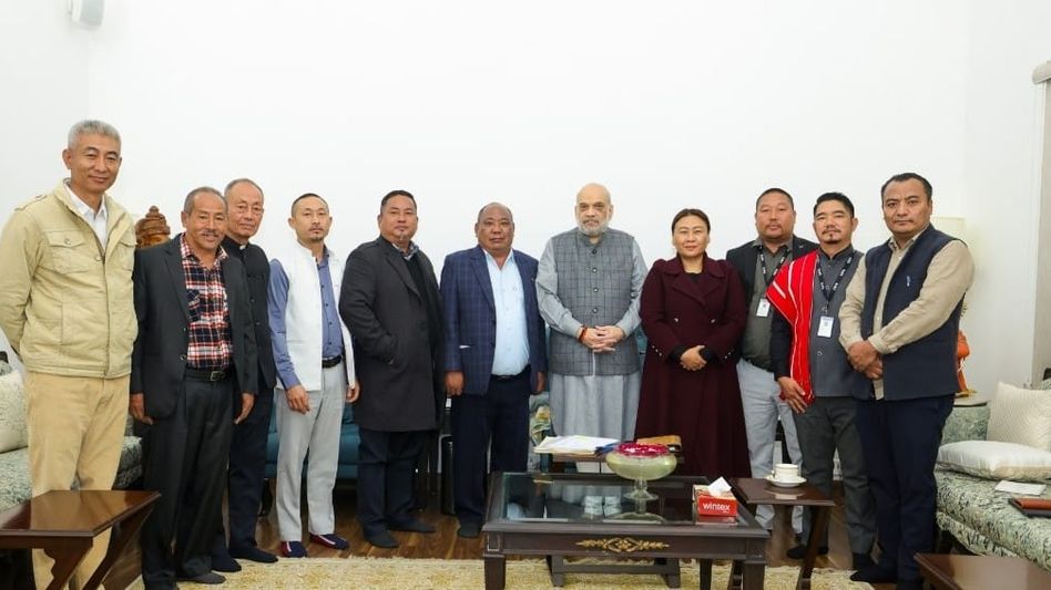 Centre holds key tripartite talks with ENPO on Frontier Nagaland issue Centre holds key tripartite talks with ENPO on Frontier Nagaland issue