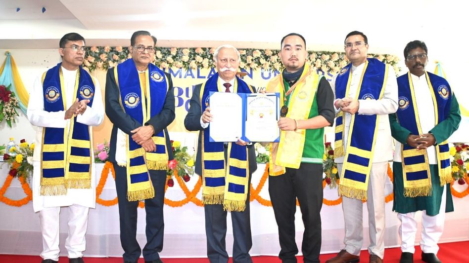 Arunachal Governor graces Himalayan University’s 8th convocation in Itanagar Arunachal Governor graces Himalayan University’s 8th convocation in Itanagar
