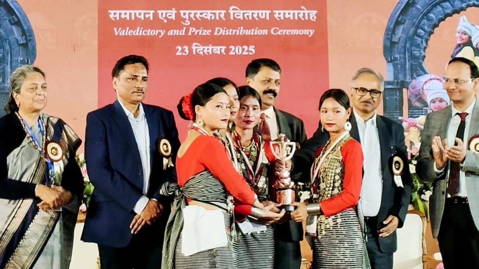 Tripura clinches national third place at Kala Utsav 2025 with Hojagiri performance Tripura clinches national third place at Kala Utsav 2025 with Hojagiri performance