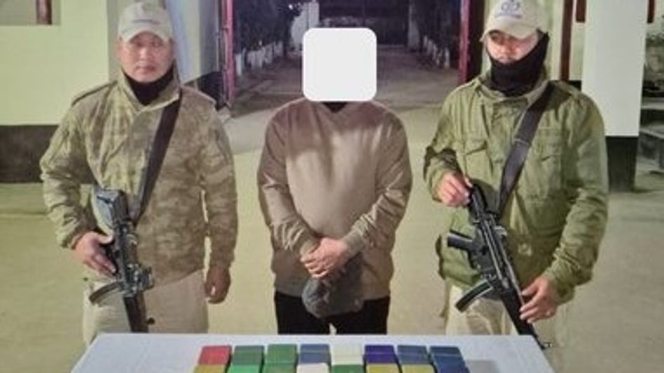 Manipur Police seize 310 grams of heroin, arrest 29-year-old in Imphal East Manipur Police seize 310 grams of heroin, arrest 29-year-old in Imphal East
