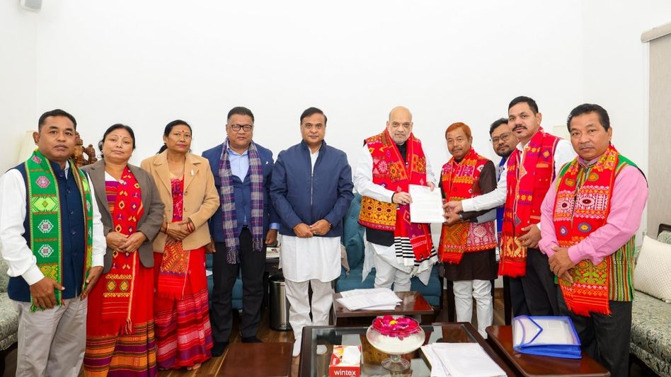 Amit Shah pledges talks on constitutional status for Assam tribal councils Amit Shah pledges talks on constitutional status for Assam tribal councils