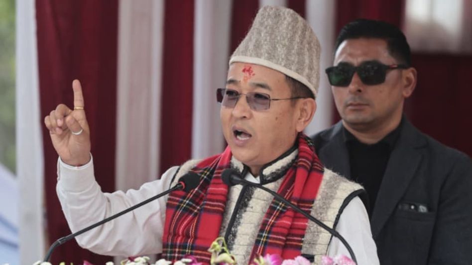Sikkim CM warns against personal attacks, calls for responsible political discourse Sikkim CM warns against personal attacks, calls for responsible political discourse