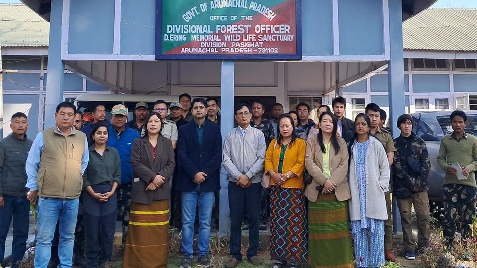 ATREE, DEWS train frontline staff in wildlife and habitat monitoring at D’Ering sanctuary ATREE, DEWS train frontline staff in wildlife and habitat monitoring at D’Ering sanctuary