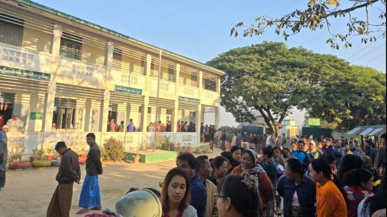 Photo: X/ Myanmar holds first general election in five years amid civil war