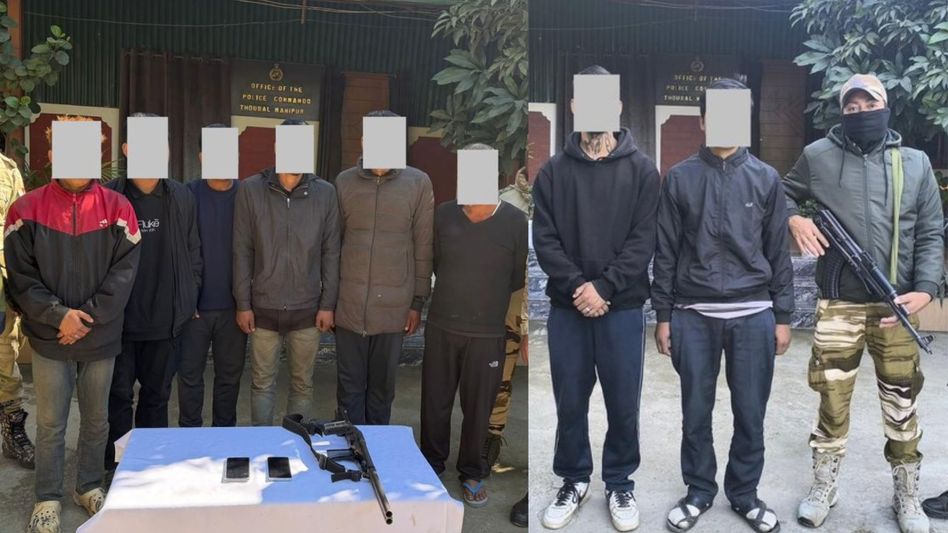 Manipur police arrest eight PREPAK (PRO) cadres in extortion crackdown Manipur police arrest eight PREPAK (PRO) cadres in extortion crackdown