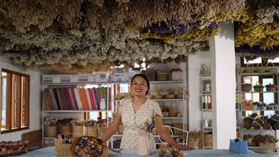 How a Manipur woman built flower business from ground up How a Manipur woman built flower business from ground up
