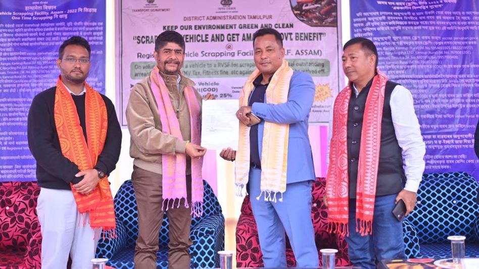 Tamulpur returns Rs 40 lakh unspent BTC poll funds, Minister Charan Boro praises green, efficient elections Tamulpur returns Rs 40 lakh unspent BTC poll funds, Minister Charan Boro praises green, efficient elections