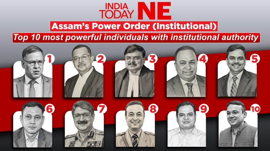 Assam’s Power Order (Institutional): Top 10 most powerful individuals with institutional authority Assam’s Power Order (Institutional): Top 10 most powerful individuals with institutional authority