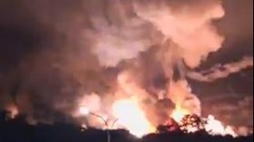 United States carried out a large-scale strike against Venezuela (Screengrab) United States carried out a large-scale strike against Venezuela (Screengrab)