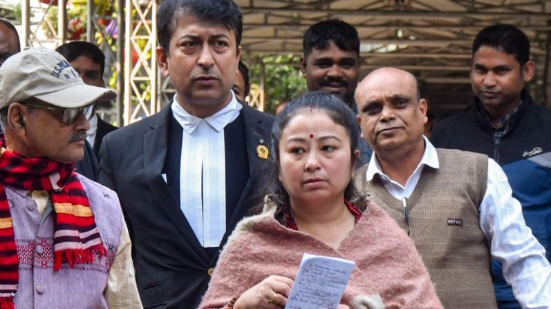 Zubeen Garg’s wife Garima Garg (PTI)