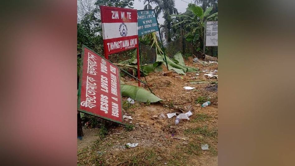 Locals outraged as vandalism strikes Tripura scenic Jampui Hills Locals outraged as vandalism strikes Tripura scenic Jampui Hills