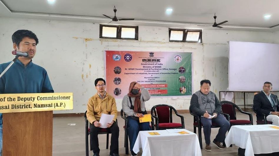Arunachal's MSME department holds outreach programme to boost local entrepreneurship in Namsai Arunachal's MSME department holds outreach programme to boost local entrepreneurship in Namsai