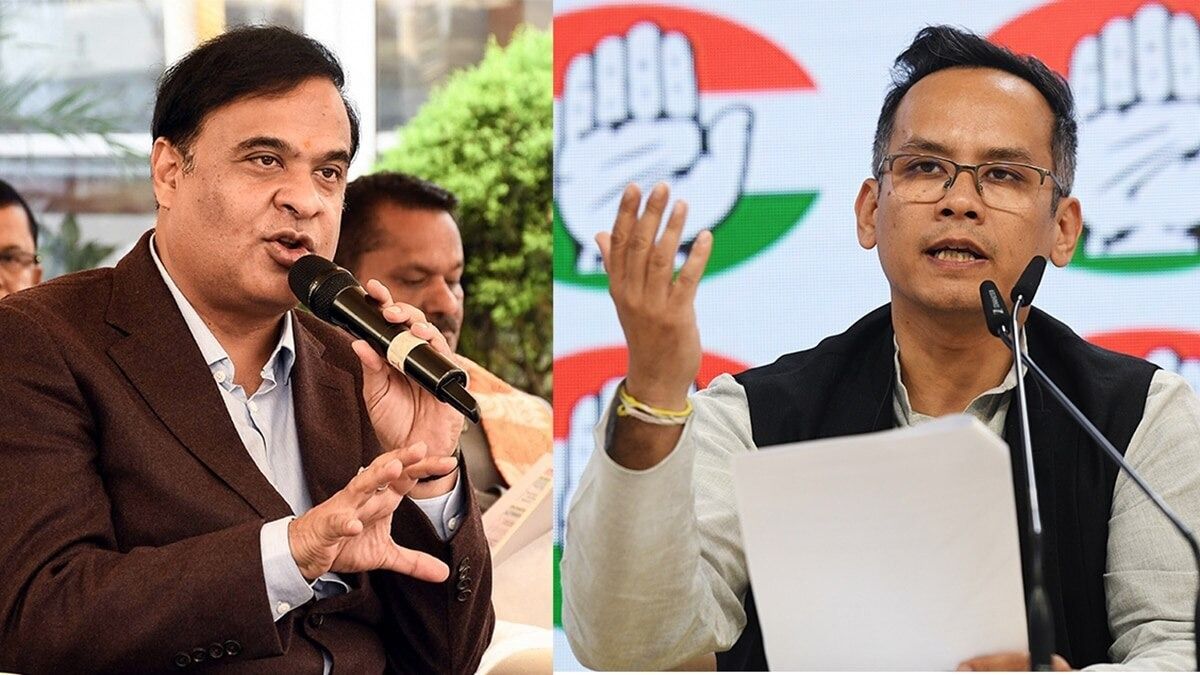 Assam CM Himanta Biswa Sarma and Gaurav Gogoi.