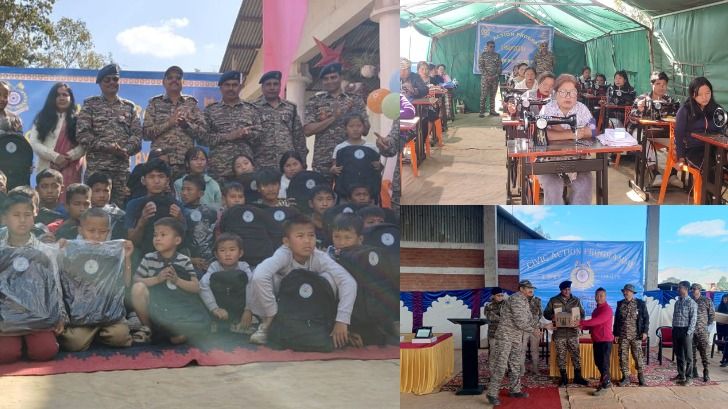 CRPF conducts civic action programmes in Manipur’s Kangpokpi