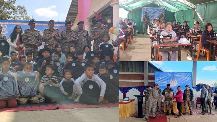 CRPF conducts civic action programmes in Manipur’s Kangpokpi