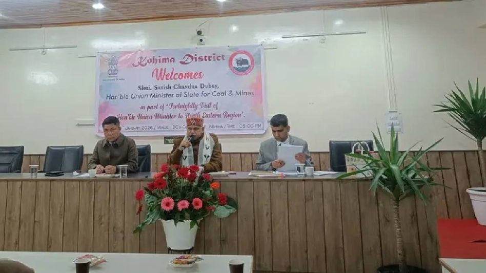 Union minister encourages olive cultivation, water storage projects in Nagaland Union minister encourages olive cultivation, water storage projects in Nagaland