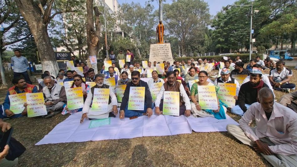 Tripura Congress demands restoration of MNREGA, says VB GRAM G to snatch people’s rights Tripura Congress demands restoration of MNREGA, says VB GRAM G to snatch people’s rights