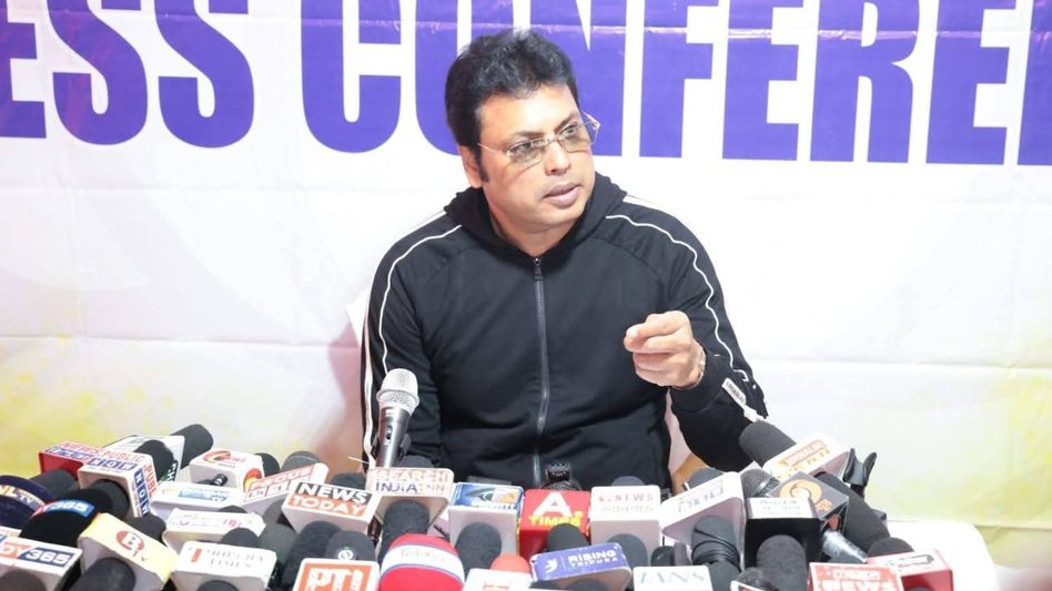 Left and TMC destroyed Bengal’s future says Tripura MP, launches attack on Bengal CM Left and TMC destroyed Bengal’s future says Tripura MP, launches attack on Bengal CM