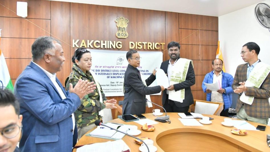 Authorities, child rights panel forge coordinated action plan to safeguard IDP children in Kakching Authorities, child rights panel forge coordinated action plan to safeguard IDP children in Kakching