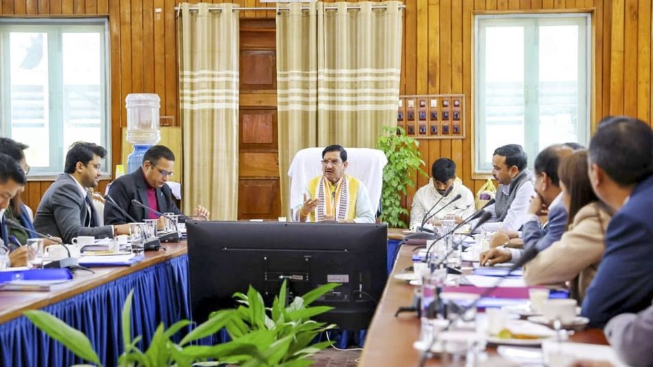 MoS Tokhan Sahu reviews urban development schemes in Manipur, calls for timely implementation MoS Tokhan Sahu reviews urban development schemes in Manipur, calls for timely implementation