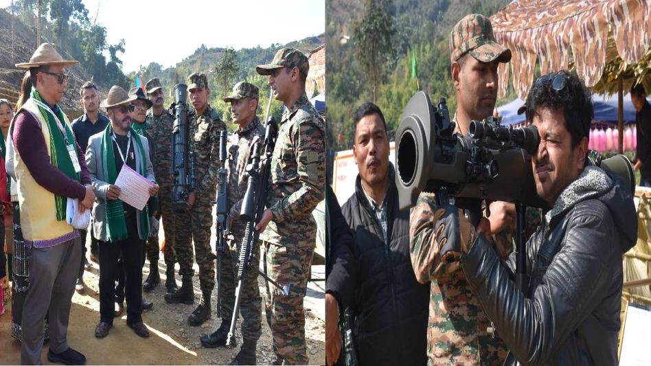 Weapon and equipment display deepens military–civil bond at Pineapple Festival in Arunachal’s West Siang Weapon and equipment display deepens military–civil bond at Pineapple Festival in Arunachal’s West Siang