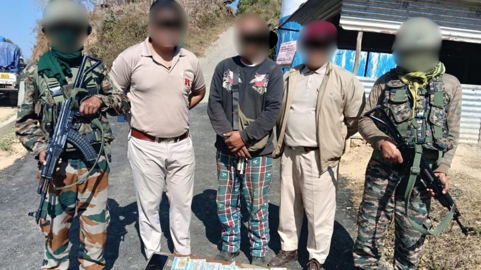 Assam Rifles intercepts Rs 1.4 crore worth of Burmese currency in Mizoram, one held Assam Rifles intercepts Rs 1.4 crore worth of Burmese currency in Mizoram, one held