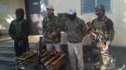 Manipur police recover arms cache in Kangpokpi hills, seize communication devices in Kakching Manipur police recover arms cache in Kangpokpi hills, seize communication devices in Kakching