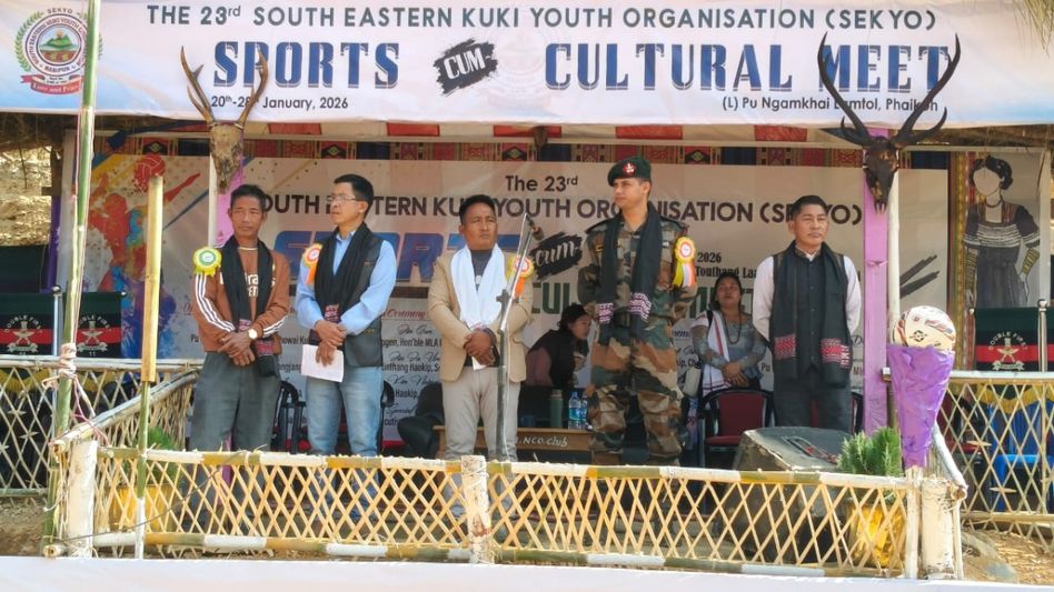 Assam Rifles extends support for 23rd SEKYO sports cum cultural meet at Manipur's Phaikoh village Assam Rifles extends support for 23rd SEKYO sports cum cultural meet at Manipur's Phaikoh village