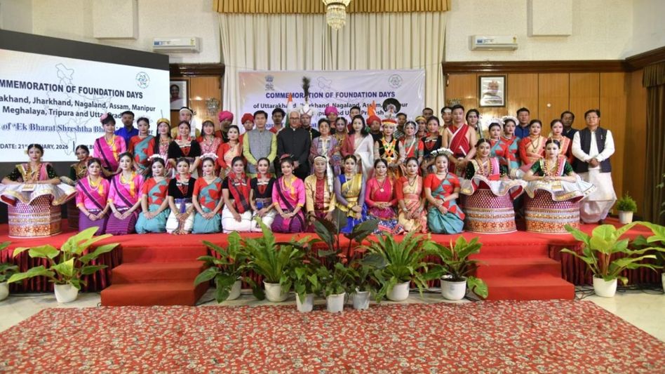 Manipur governor graces foundation day commemoration of eight states under ‘Ek Bharat Shreshtha Bharat’ Manipur governor graces foundation day commemoration of eight states under ‘Ek Bharat Shreshtha Bharat’