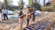 Tripura: Police destroy massive seizure of Eskuf syrups, five arrested Tripura: Police destroy massive seizure of Eskuf syrups, five arrested