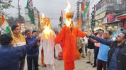 Tripura Congress protests alleged attack on Shankaracharya, burns effigies of Modi and Yogi Tripura Congress protests alleged attack on Shankaracharya, burns effigies of Modi and Yogi