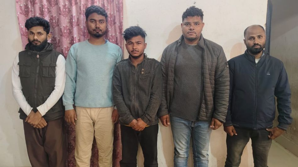 Five arrested in Assam's Morigaon for alleged Rs 25 lakh cyber fraud targeting bank Five arrested in Assam's Morigaon for alleged Rs 25 lakh cyber fraud targeting bank