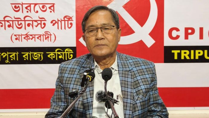 Leader of the Opposition in the Tripura Assembly, Jitendra Chaudhury