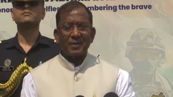 Governor Lakshman Prasad Acharya (ANI)