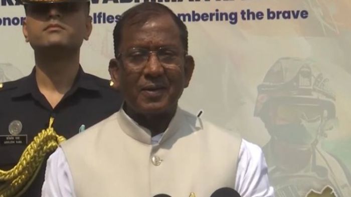 Governor Lakshman Prasad Acharya (ANI)