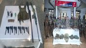 Manipur: Large cache of arms, ammunition recovered in coordinated operations across Imphal West and East Manipur: Large cache of arms, ammunition recovered in coordinated operations across Imphal West and East