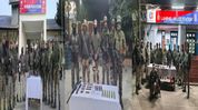 Security forces recover large cache of arms, ammunition and explosives across Manipur in multi-district operations Security forces recover large cache of arms, ammunition and explosives across Manipur in multi-district operations