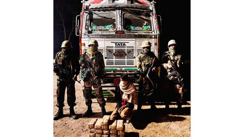 Assam Rifles seize drugs worth over Rs 38 crore in Tripura and Mizoram operations Assam Rifles seize drugs worth over Rs 38 crore in Tripura and Mizoram operations